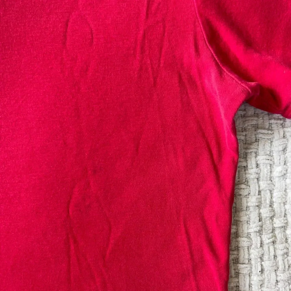 vintage Red Disney V Neck Baby Tee - Picture 7 of 7